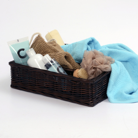 Плетеная корзина для белья WasserKRAFT Neime WB-190-L